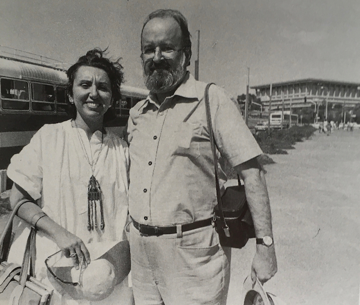 Geraldine Sherman and Robert Fulford